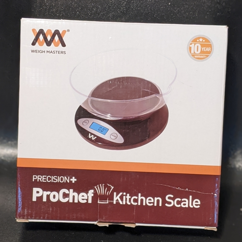 Weigh Masters Precision+ ProChef LCD Digital Scale